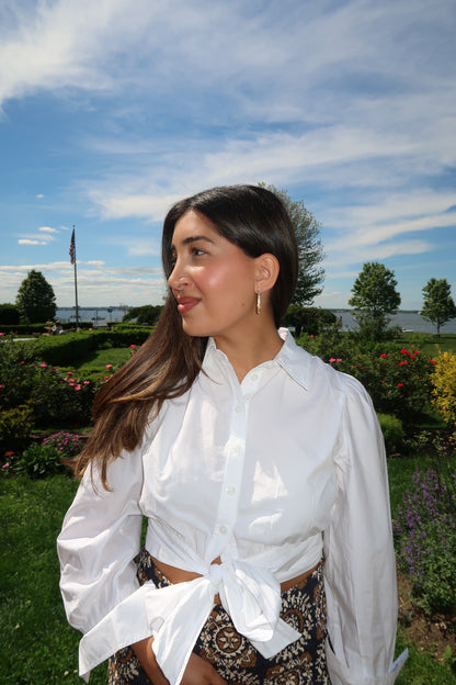 1.25 inch 3.5 mm Asscher Cut Yellow Sapphire Earrings